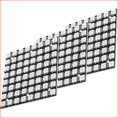 LED Matrix Panel 8x8 Modul WS2812 5050 RGB 3 Stück Entwicklungsboard für