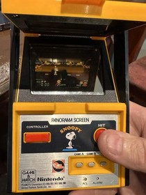Game & Watch Nintendo Snoopy Panorama Screen 1983 SM-91 Plus 2 More Games