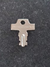 Vintage Smith Corona Key Silver Tone thumbnail