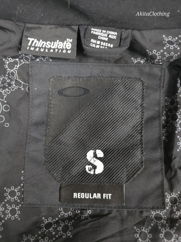 Oakley Software Technical Jacket Small Black Thin… - image 14