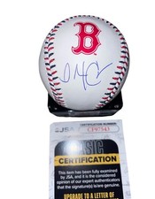 Alex Cora Signed Baseball Boston Red Sox Manager Autographed Auto JSA COA
