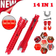 Armaturenschlüssel 14In1 Waschbecken Schlüssel Standhahnmutterschlüssel Und Neu