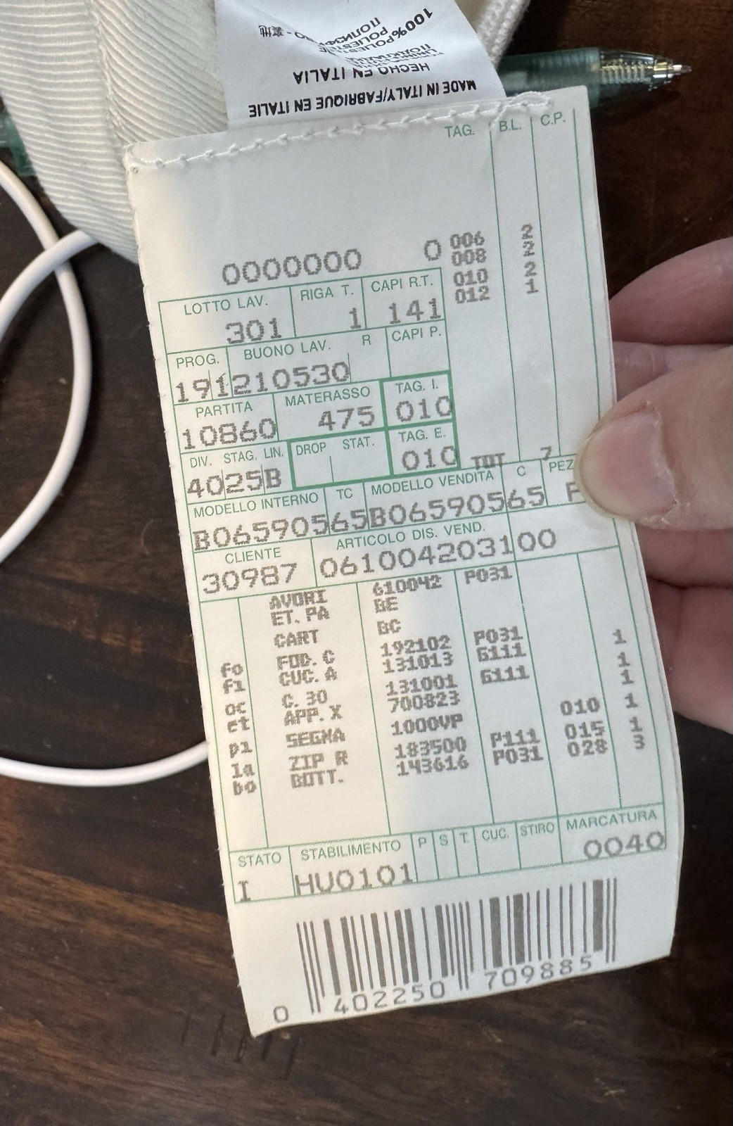 Valentino NWT Women’s Wide Leg Textured White Cotton Pants Sz US 6 thumbnail 10