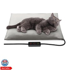 Small Pet Heating Pad, 6 Adjustable Temperature Dog Cat Heating Pad with Time...