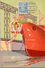 IJN Mogami Launch Ceremony Postcard Set Cover Kure Naval Arsenal 1934 #297