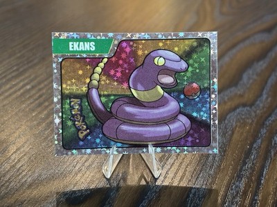 2024 Pokémon Final Evolution Sticker Peru   Ekans #9 - Limited Edition Holofoil