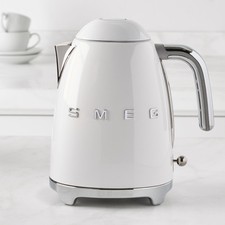 Retro Electric Kettle 1.7L 1400W Stainless Steel 120V