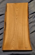 American Cherry Waney Edge Plank/Board 485mm X 230-240mm X 22mm Thick (1290)