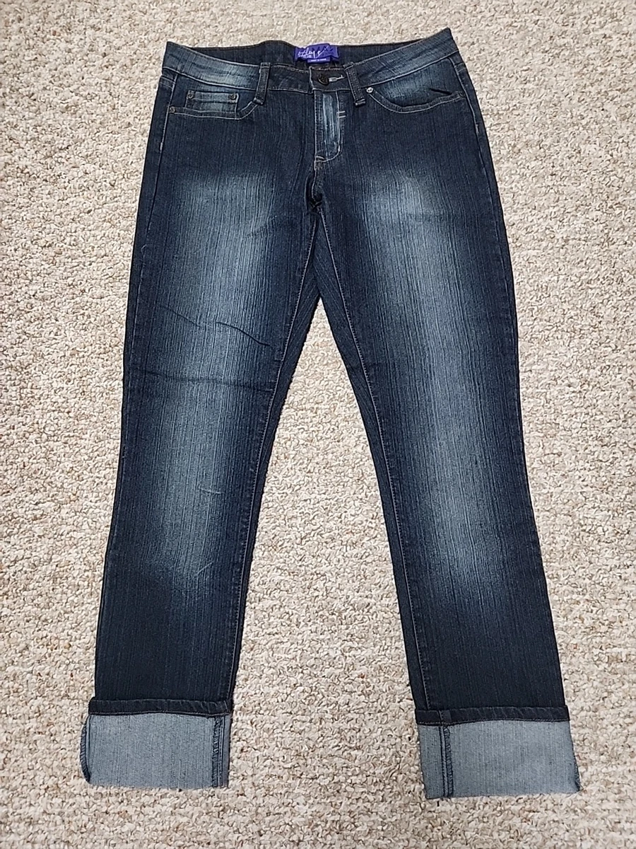 Jean Fille Miley Cyrus Taille 5 (gris) - Très Bon état, Mignon Et Confortable