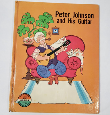 Peter Johnson And His Guitar Hans Peterson Vintage 1961 Farmer Farm Animal Story