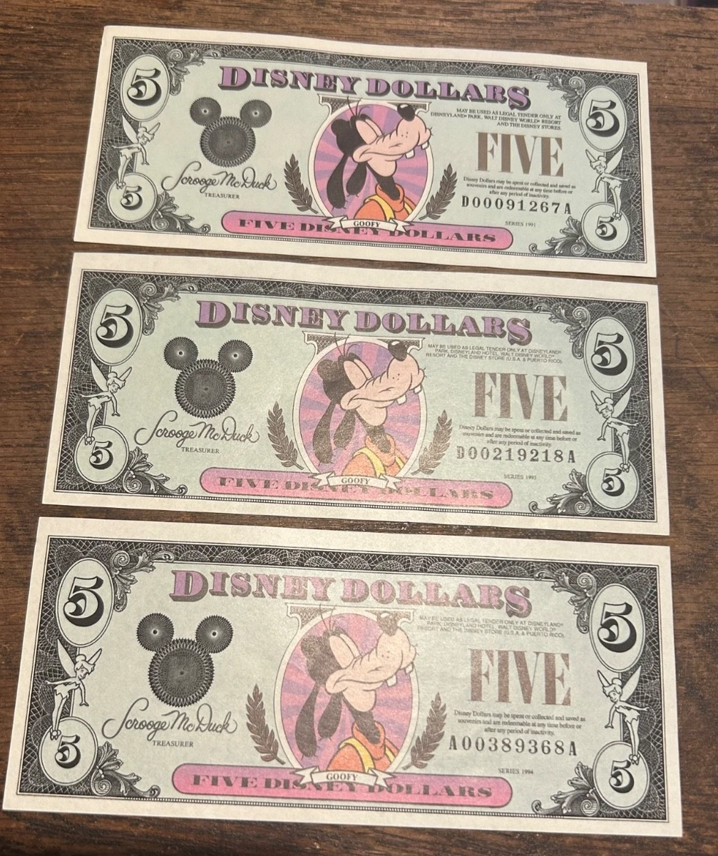 1993 Disney Dollar for sale | eBay