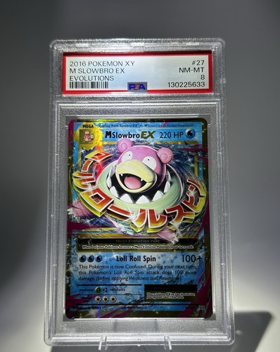M Slowbro-EX graded PSA 8 for sale on eBay