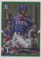 2018 Bowman Chrome Prospects Green Refractor 84/99 Leody Taveras #BCP240 nz0