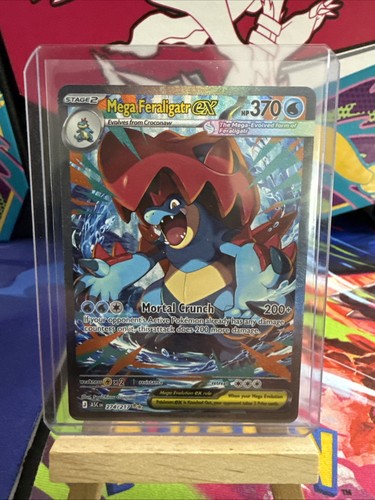 Pokemon Card Mega Feraligatr Ex Perfect Order 274/217