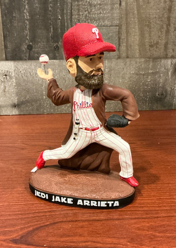 JEDI Jake Arrieta Bobblehead Philadelphia Phillies 2019 Star Wars Night