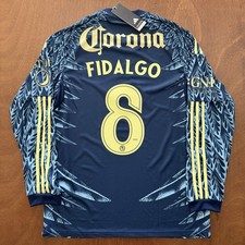 adidas Club America 2025/2026 Away Jersey LS Soccer Jersey FIDALGO #8 SZ L