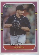 2021 Panini Donruss Retro 1987 Variation Holo Pink Bartolo Colon (Big Sexy) 4z8