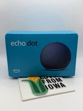 Amazon Echo Dot 5th Generation C2N6L4 Blue Bluetooth Smart Speaker With Alexa