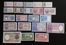Banconote Italiane Stock 21 Pezzi Buoni Cassa E Biglietti Di Stato Facsimile