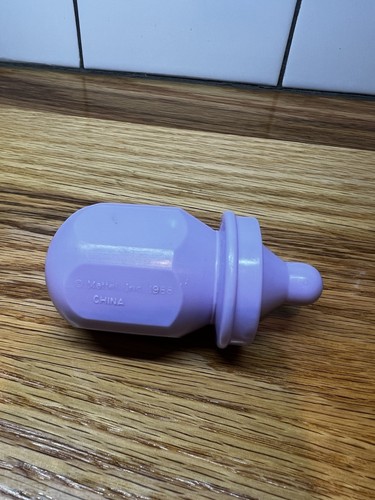 Mattel Purple Bottle For Turtle Tots Magic Nursery Pets 1988 Collectible Rare - Picture 3 of 5