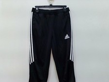 Adidas Youth Tiro 17 Soccer Training Climacool Pants Black/White SZ Large