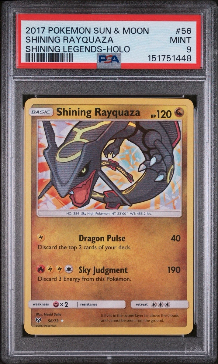 Shining Rayquaza Pokémon TCG Cards for sale | eBay