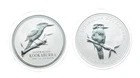 Lot 2 1 Oz Silver Rounds 2003 Australia 1 Dollar - 2005 Australia 1 Dollar *457