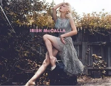 IRISH McCALLA #30 BEAUTIFULLY COLORIZED PHOTO 11 X 8.5 SHIPS FREE