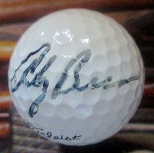 vtg - ANDY BEAN - Signature golf ball - Signed autograph - PGA Tour - Titleist