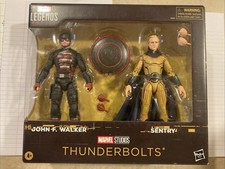 John F. Walker & Sentry 6  Thunderbolts Marvel Legends 2 Figures New  Dinged Box