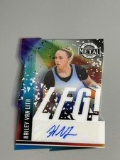 Hailey Van Lith 2025 Leaf Women Of Sport /4 Tie Dye Prismatic LFG Auto HVL Sky