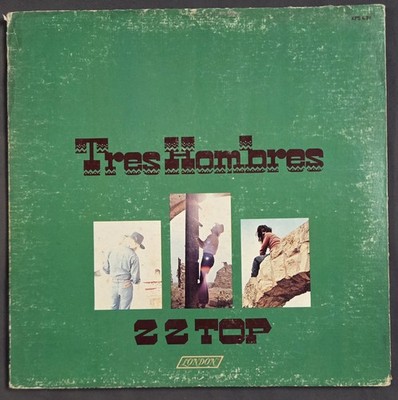 ZZ Top Tres Hombres Vinyl XPS631 London Records 1973 Vinyl LP Tested *READ*