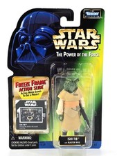 Star Wars The Power of the Force ISHI TIB With Blaster Rifle Freeze Frame New
