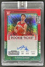 2024 Black Box 2021-22 Contenders Alperen Sengun Rookie Shimmer Auto #1/1 #1/1
