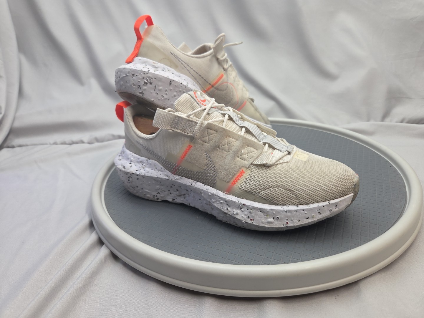 SAOLA Nike Crater Impact Uomo 10.5 DB2477 100 Sneakers Summit Bianco Grigio Nebbia