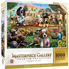 MasterPieces jigsaw puzzle; Meetup at the Park; 1000 pcs small box