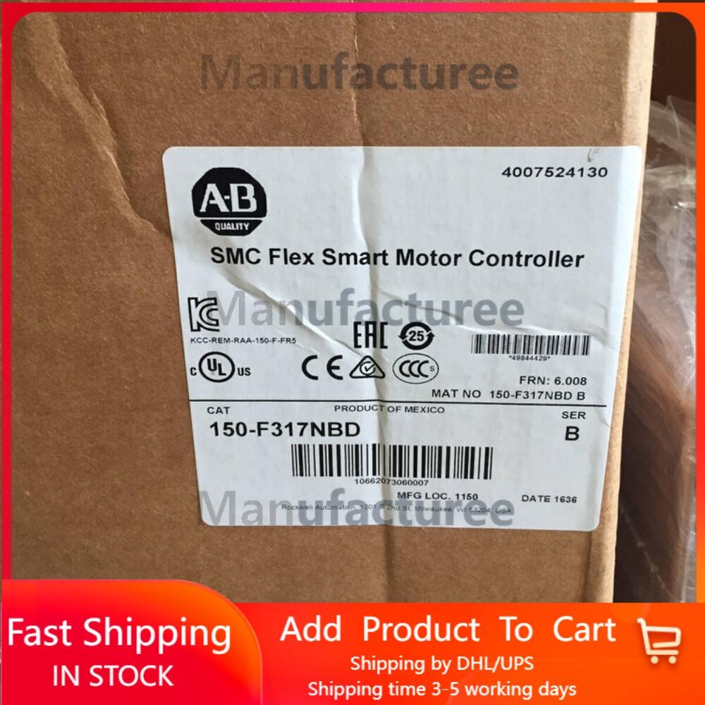 AB 150-F317NBD SER B SMC Flex Smart Motor Controller AB 150F317NBD US Free Tax