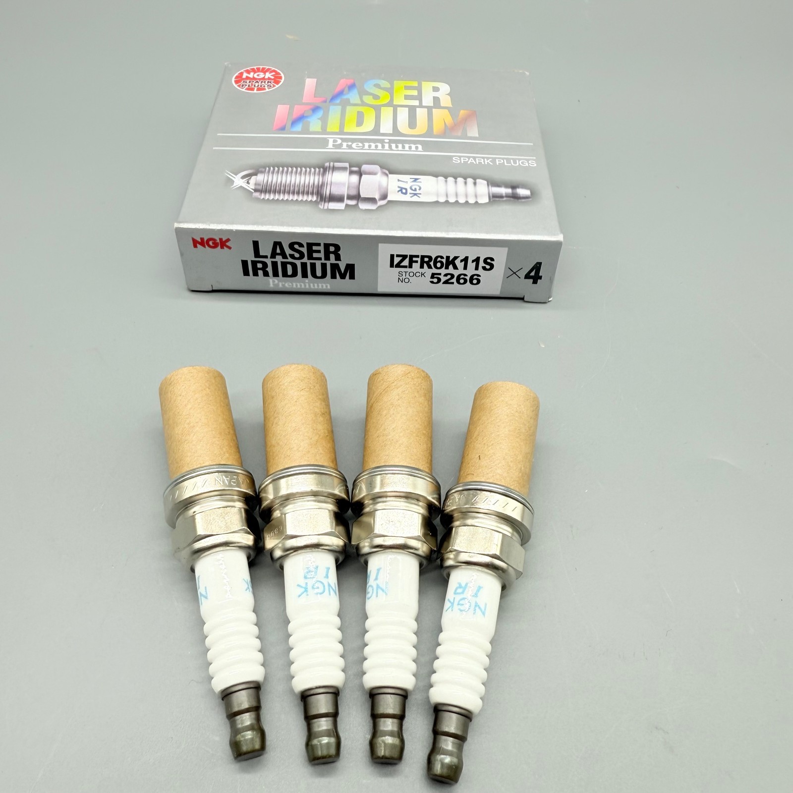 For NGK IZFR6K-11S 5266  Laser Iridium 4 Pcs Spark plug Honda Civic 1.8L 06-11