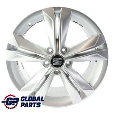 Seat Alhambra Alloy Wheel Rim 17" 7J ET:39 Dinamica Silver 7N5601025G