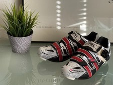 Chaussures Vélo Louis Garneau SPD - Pointure 41 Avec Crampons Métal - Blanc