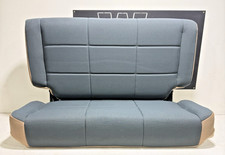 Sahara Green Camel Tan Rear Seat Backseat Fold N Tumble 97-02 Jeep Tj Wrangler