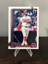 Topps Update Series 2025 Yoán Moncada Los Angeles Angels Baseball Card #US24