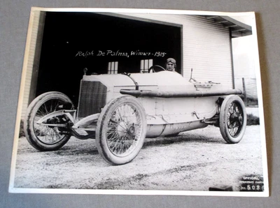 1915-OFFICIAL INDIANAPOLIS 500 WINNER RALPH DE PALMA-PHOTOGRAPH-O'DELL & SHIELDS - Image 1 of 4
