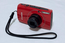 Canon IXY 30S Red PowerShot SD4000 IS IXUS 300 HS w/Battery, Charger