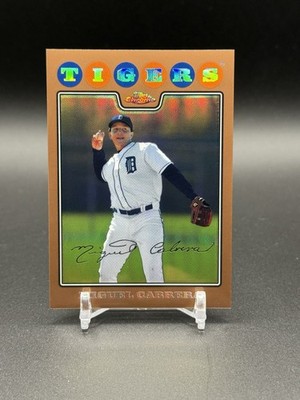 2008 Topps Chrome Miguel Cabrera #5 Copper Refractor /599 Detroit Tigers