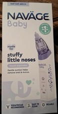 Navage Baby Nasal Aspirator, Gentle, Pediatrician Recommended Stuffy Noses NIB