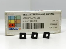 Seco SEEX09T3AFTN-M08 | New Carbide Inserts | 31398 | Grade MK1500 | 3pcs