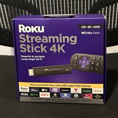Roku Streaming Stick 4K 4K HDR Dolby Vision Voice Control Wi-Fi HDMI