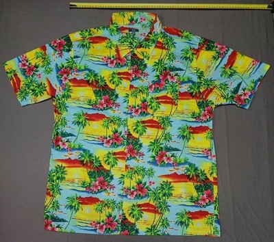 Men easy comfort shirt multicolor cotton 42/XL/