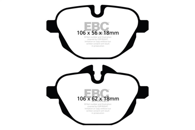 BMW i8 Rear Brake pads 4 pcs